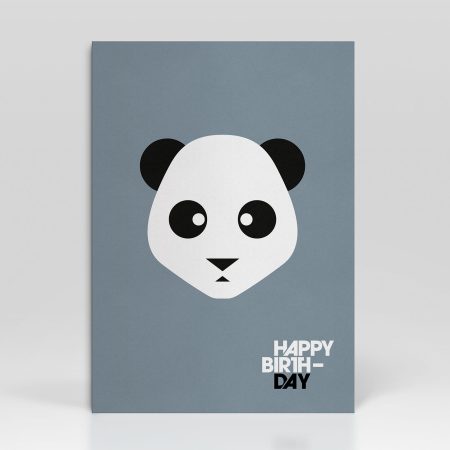Birthday Card Panda