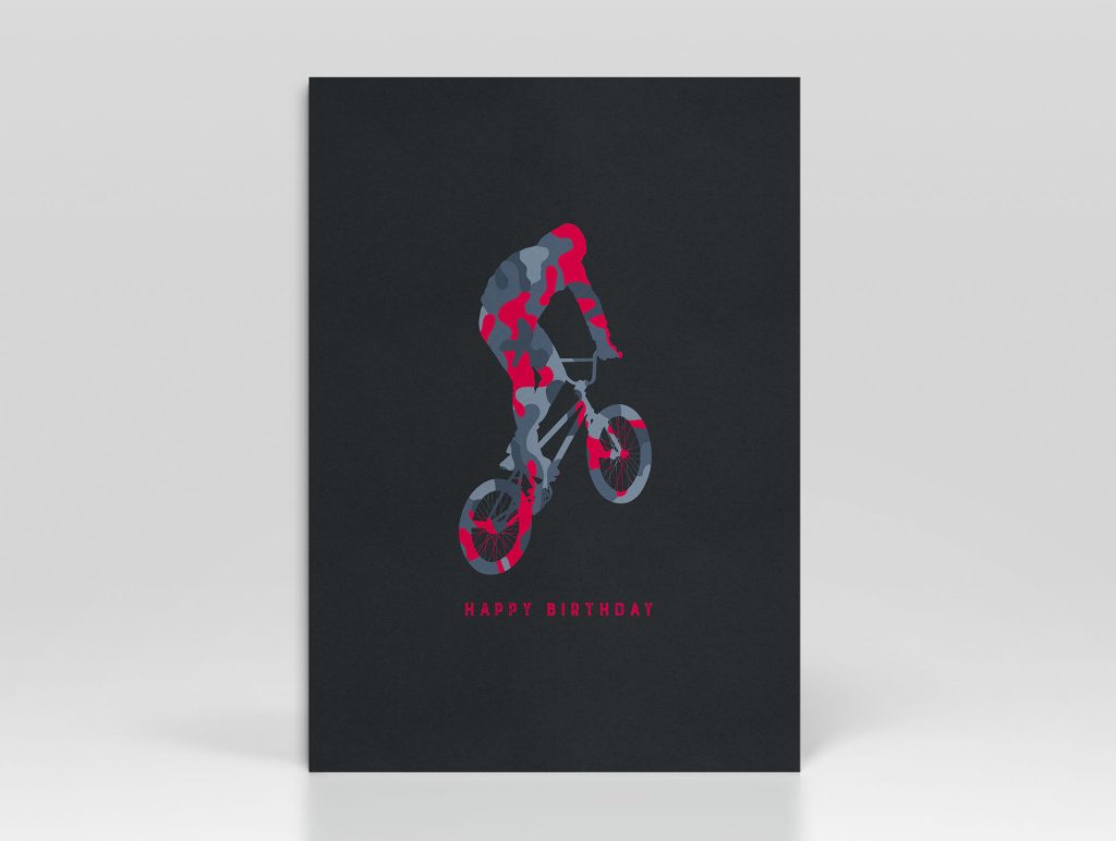 Birthday Card Sport BMX