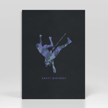 Birthday Card Sport Climber