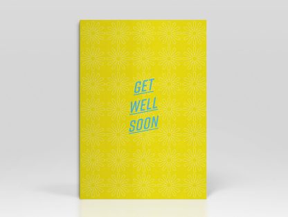 Get Well Soon Card Pattern