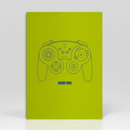 Greetings Card Controller Game Dad