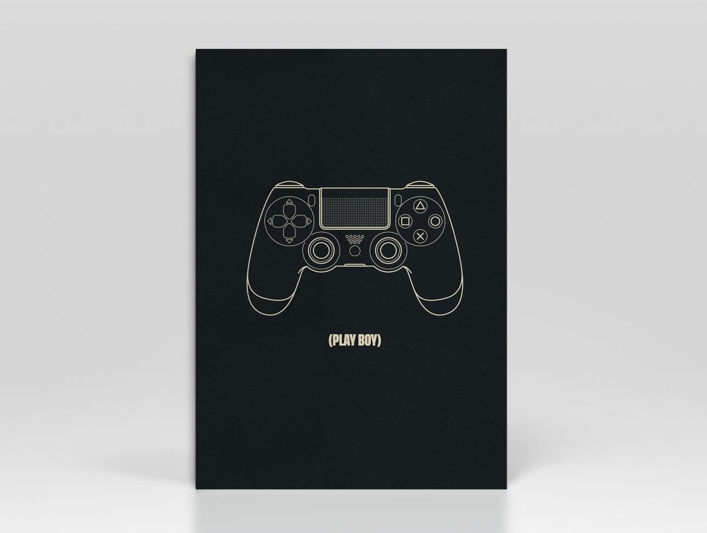 Greetings Card Controller Playboy