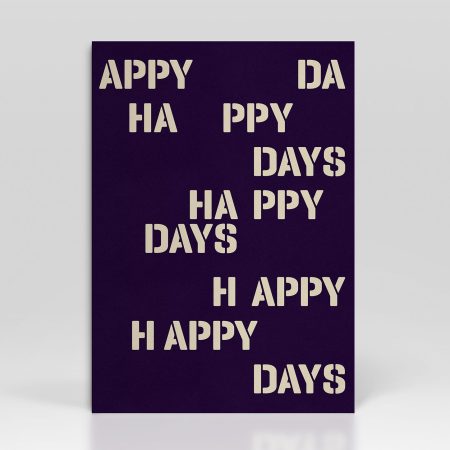 Greetings Card Happy Days