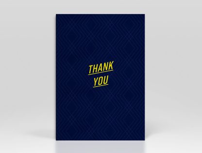 Thank You Card Pattern