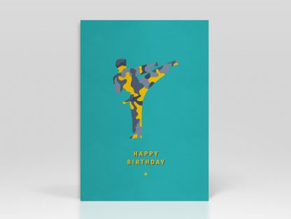 Sport-Birthday-Card-Karate