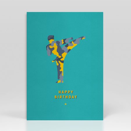 Sport-Birthday-Card-Karate